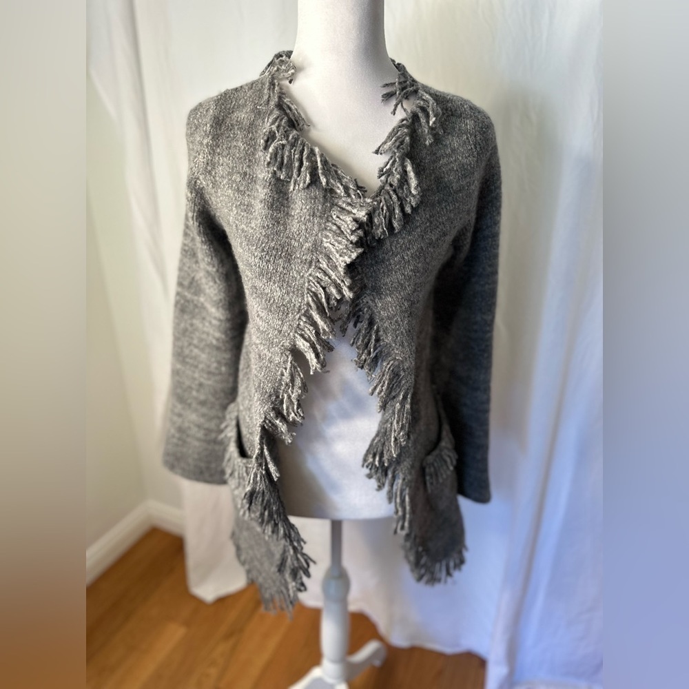 CASMARI Cashmere Drape Women's Cardigan Sweater Size 1